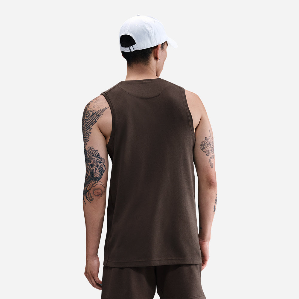 Áo Ba Lỗ Nam Nike Dri-Fit Primary - Nâu - Supersports Vietnam