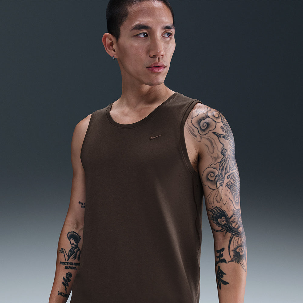 Áo Ba Lỗ Nam Nike Dri-Fit Primary - Nâu - Supersports Vietnam