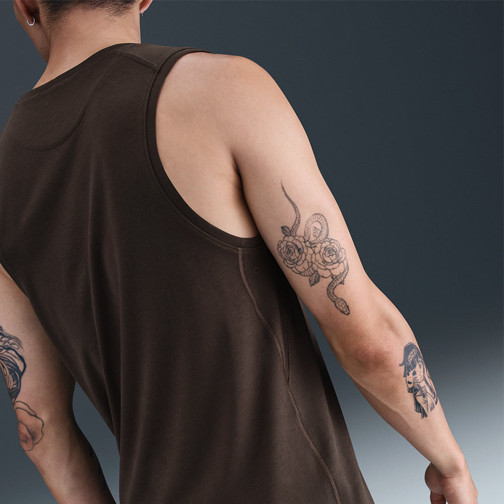 Áo Ba Lỗ Nam Nike Dri-Fit Primary - Nâu - Supersports Vietnam