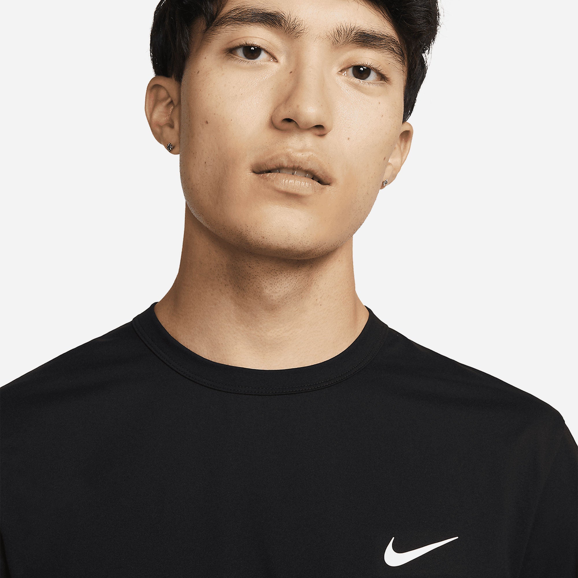 Áo Thun Nam Nike Dri-Fit Uv Hyverse Ss - Đen - Supersports Vietnam