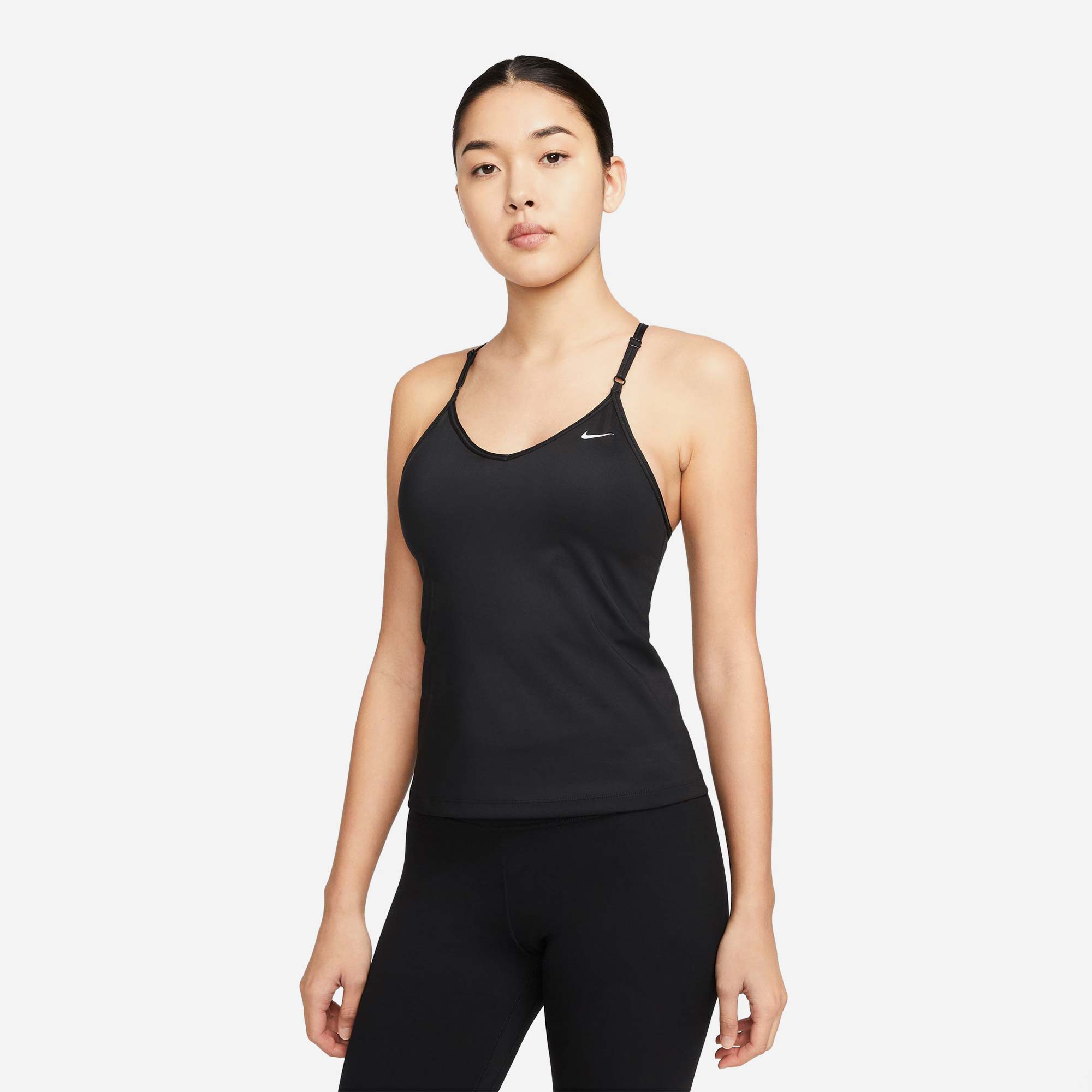 Áo Ba Lỗ Nữ Nike Dri-Fit Indy - Đen - Supersports Vietnam