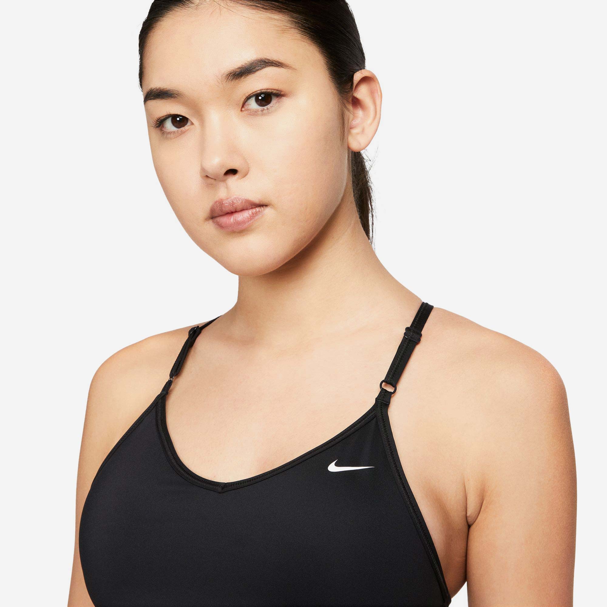 Áo Ba Lỗ Nữ Nike Dri-Fit Indy - Đen - Supersports Vietnam