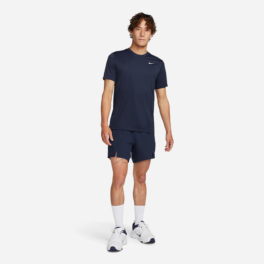 Áo Thun Nam Nike Dri-Fit - Xanh Navy - Supersports Vietnam