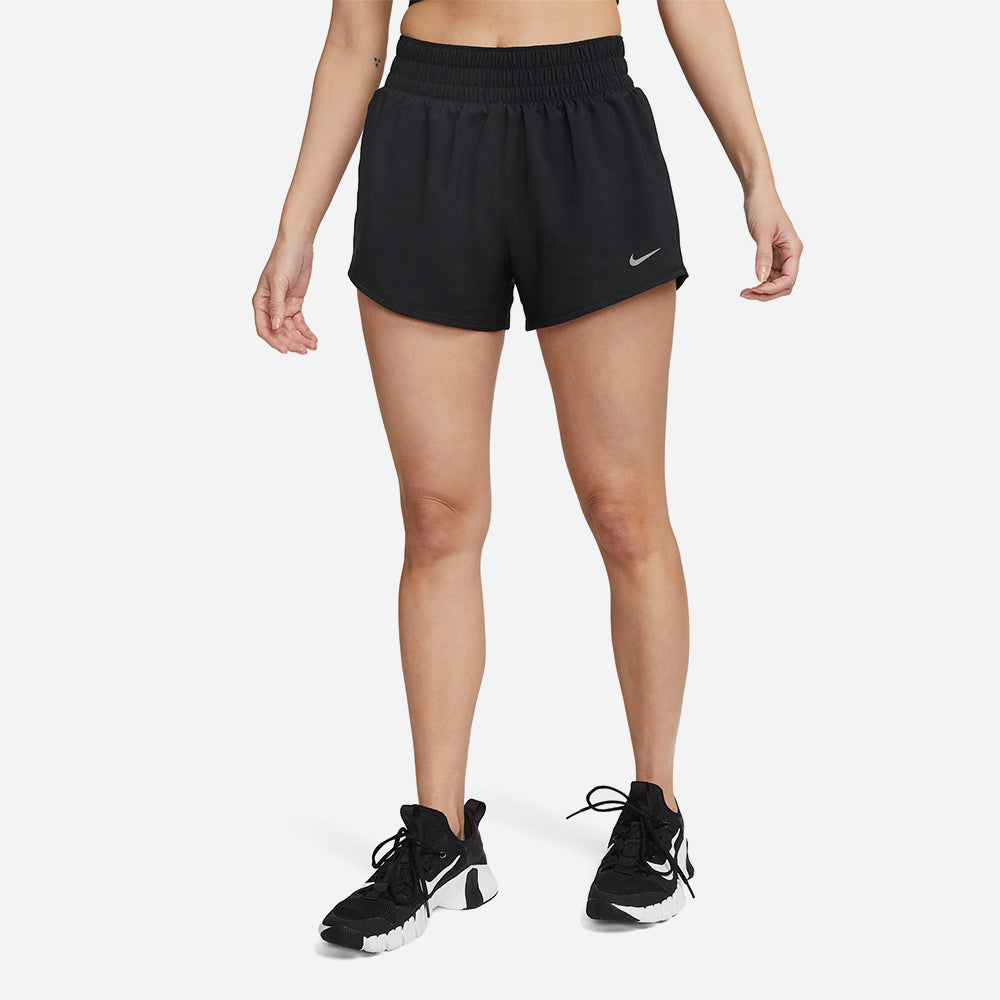 Quần Ngắn Nữ Nike One Df Mr 3In Br - Đen - Supersports Vietnam