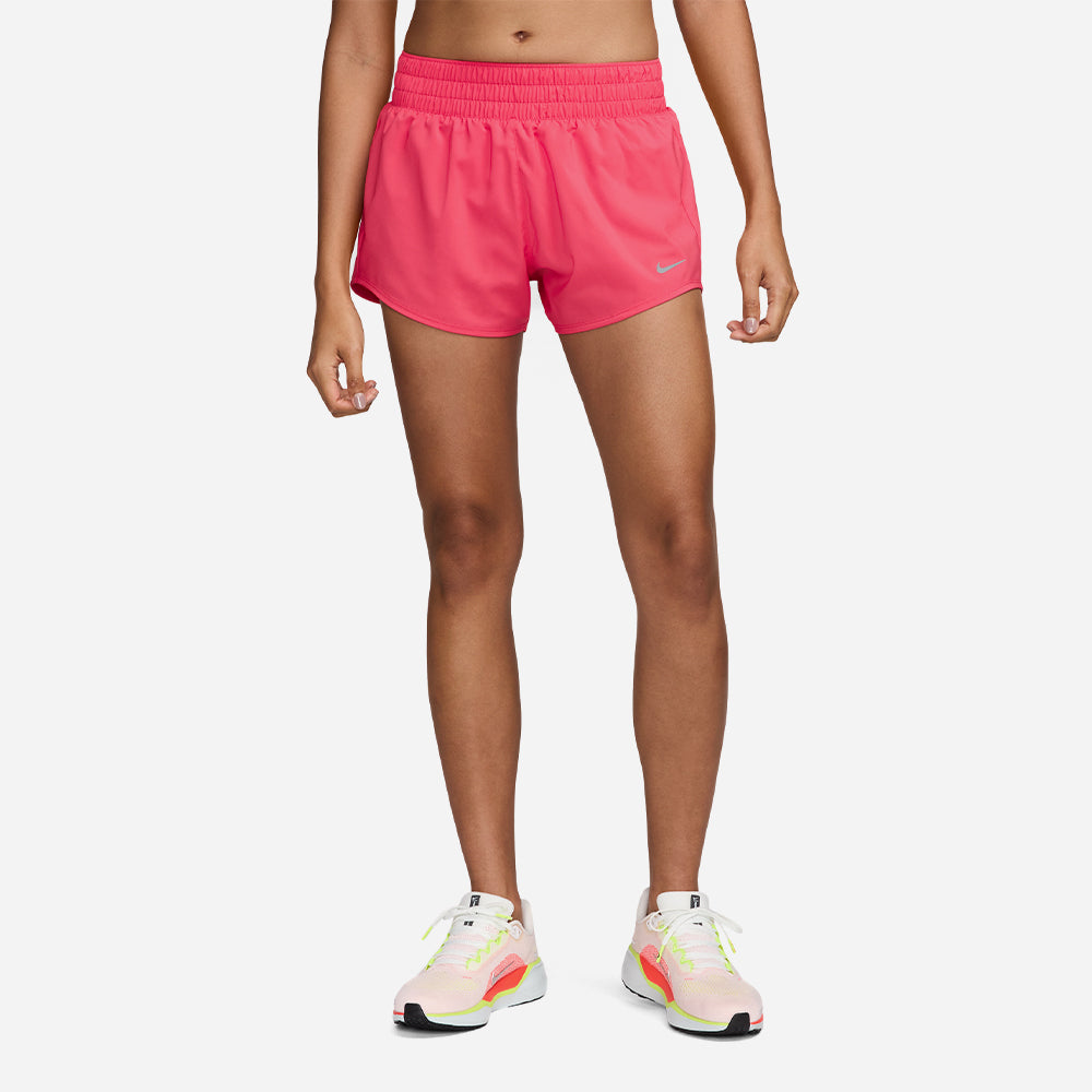 Quần Ngắn Nữ Nike Dri-Fit One - Hồng - Supersports Vietnam