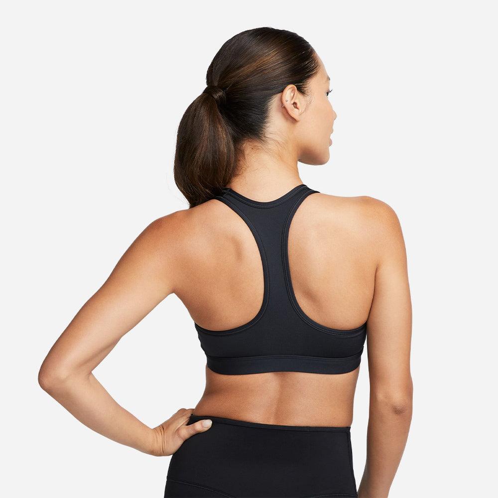 Áo Tập Nữ Nike Swoosh Medium-Support Padded - Đen - Supersports Vietnam