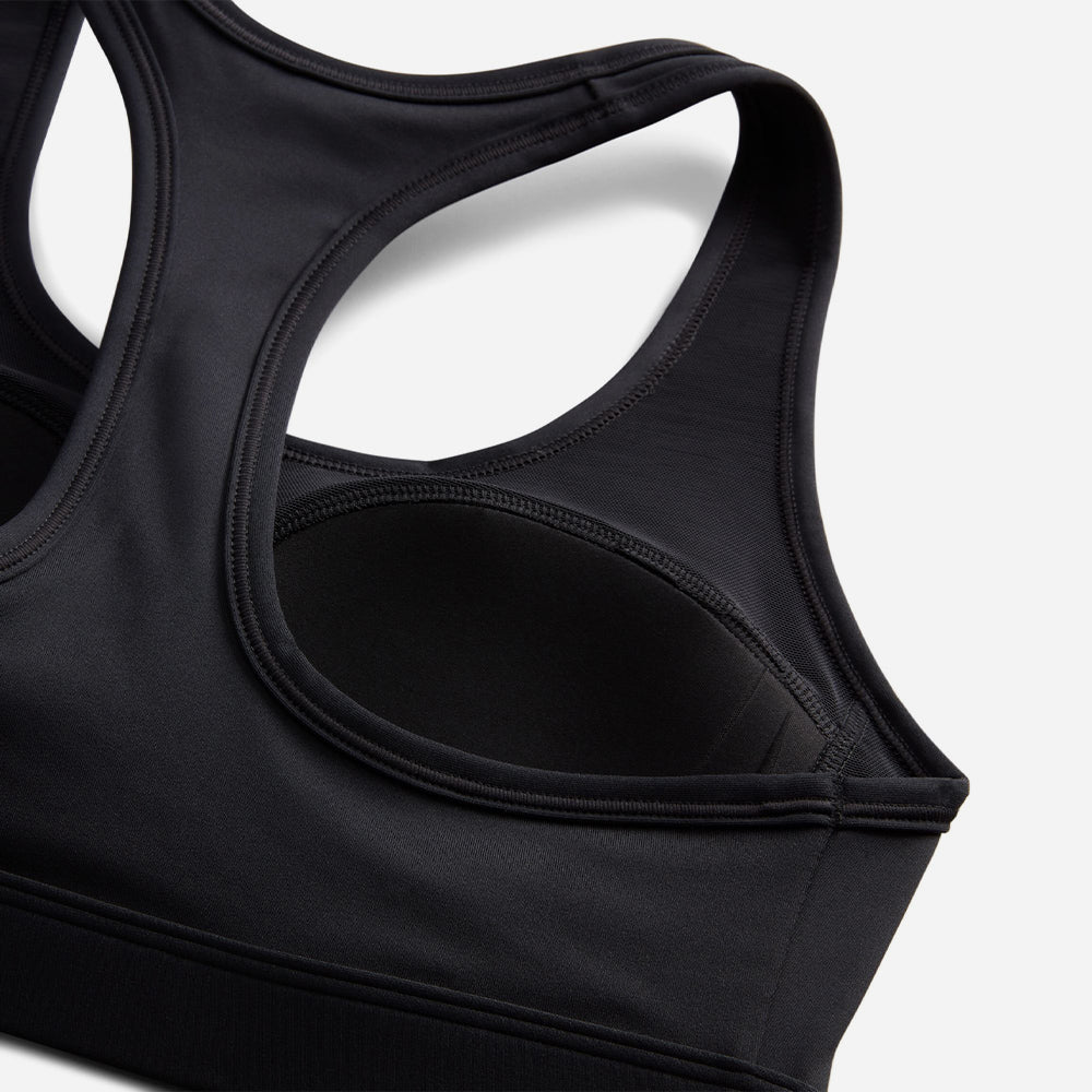 Áo Tập Nữ Nike Swoosh Medium-Support Padded - Đen - Supersports Vietnam
