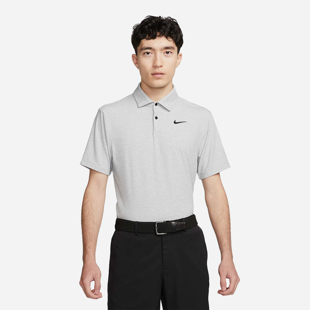 Áo Polo Nam Nike Dri-Fit Tour Heather - Xám