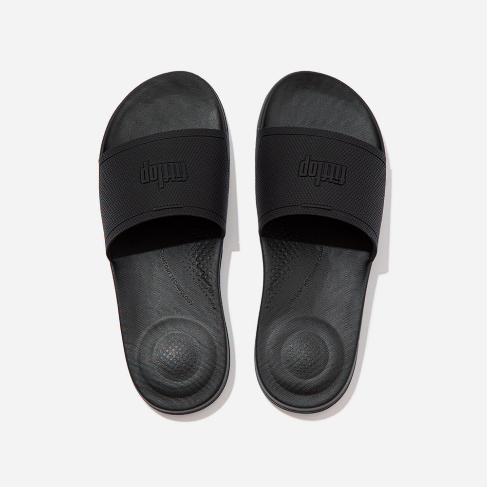 Dép Quai Ngang Nam Fitflop Iqushion - Đen - Supersports Vietnam