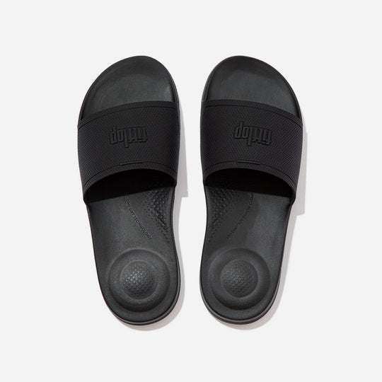 Dép Quai Ngang Nam Fitflop Iqushion - Đen