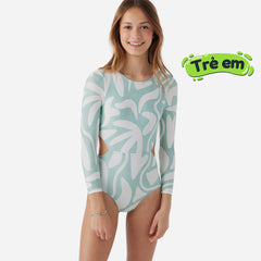 Đồ Bơi Một Mảnh Bé Gái O'Neill Beach Hut Geo Cut Out Surf - Xanh Dương - Supersports Vietnam