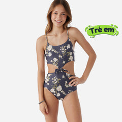 Đồ Bơi Một Mảnh Bé Gái O'Neill Kendra Floral Knot Front - Tím - Supersports Vietnam