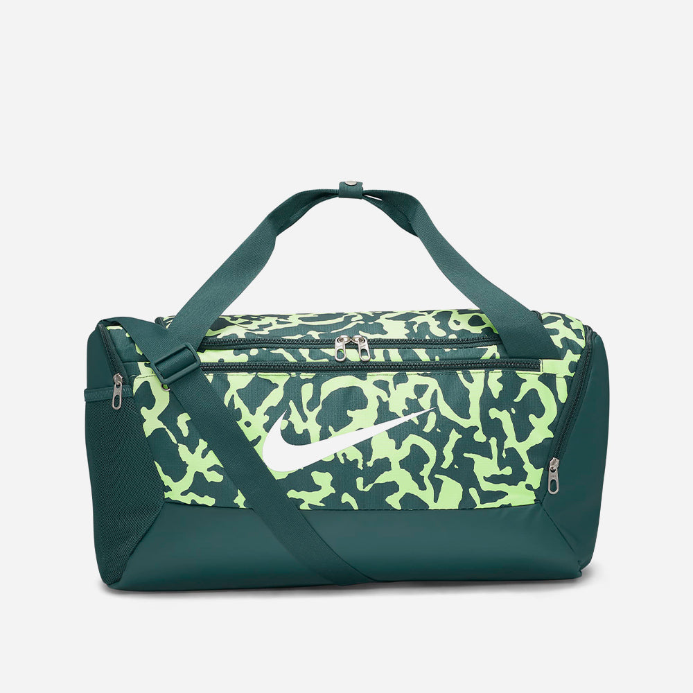 Supersports Vietnam Official, Nike Brasilia - Printed Duffel Duffle Bag -  Gray