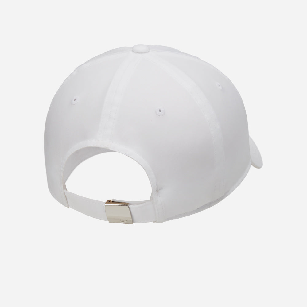 Mũ Lưỡi Trai Nike Unstructured Metal Swoosh - Trắng - Supersports Vietnam