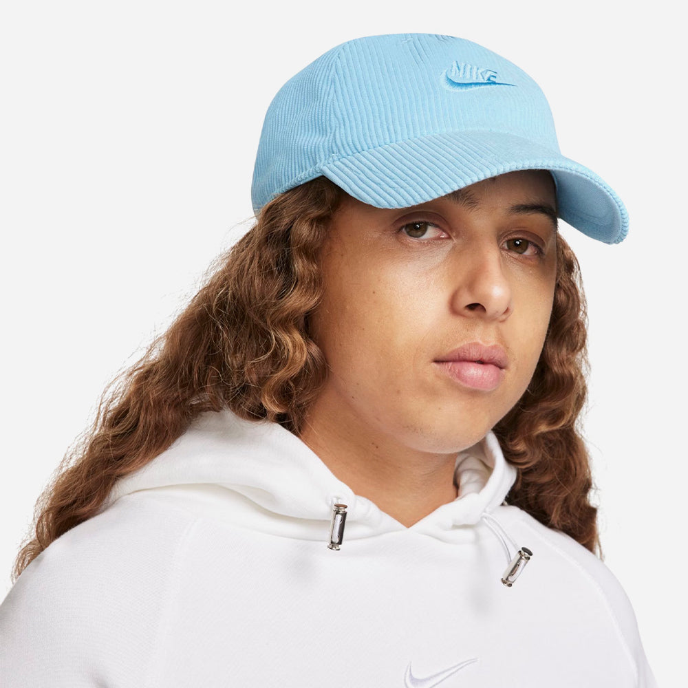 Mũ Lưỡi Trai Nike Club Unstructured Corduroy - Xanh Dương - Supersports Vietnam