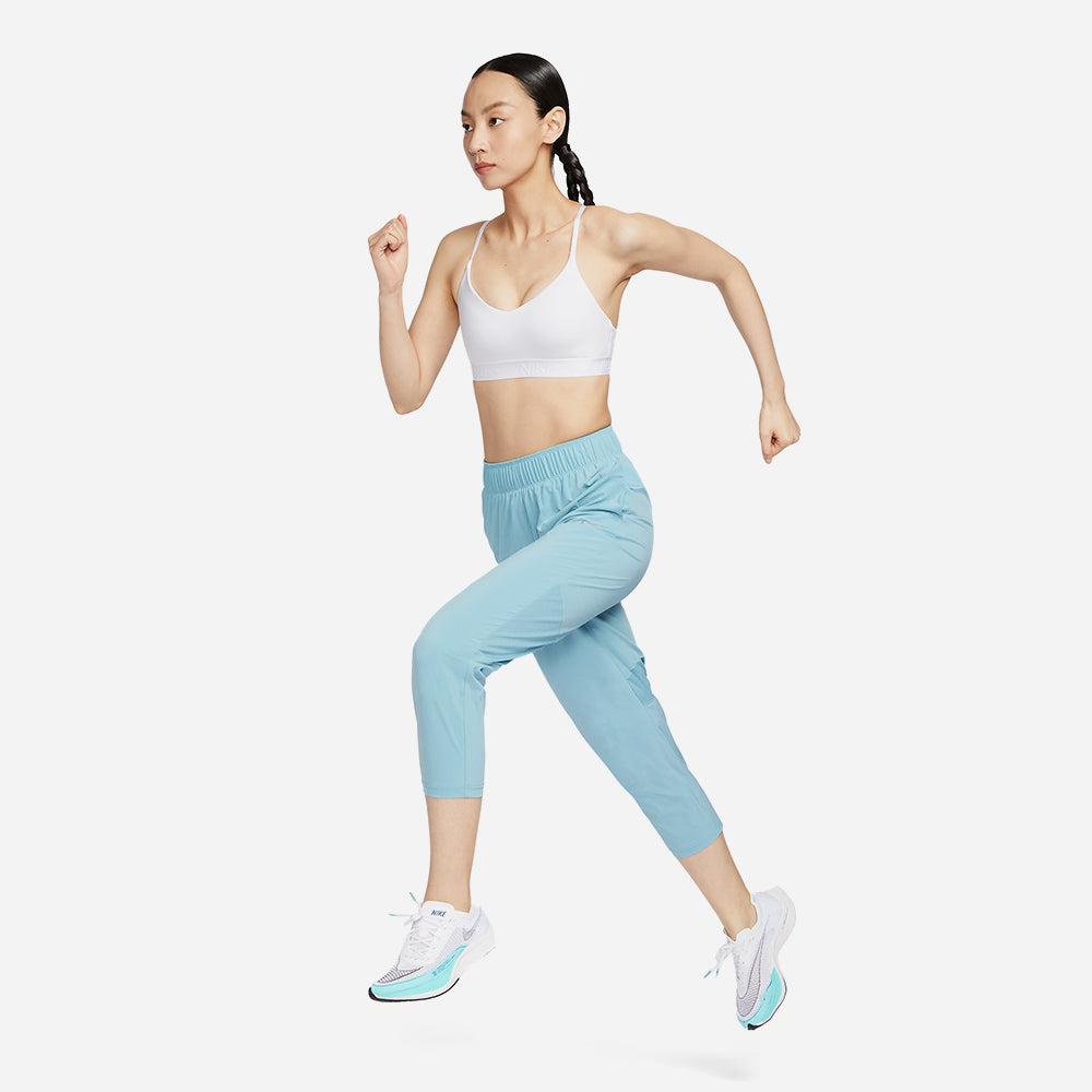 Quần Bó Thể Thao Nữ Nike Dri-Fit Fast Mid-Rise 7/8 - Xanh Dương - Supersports Vietnam
