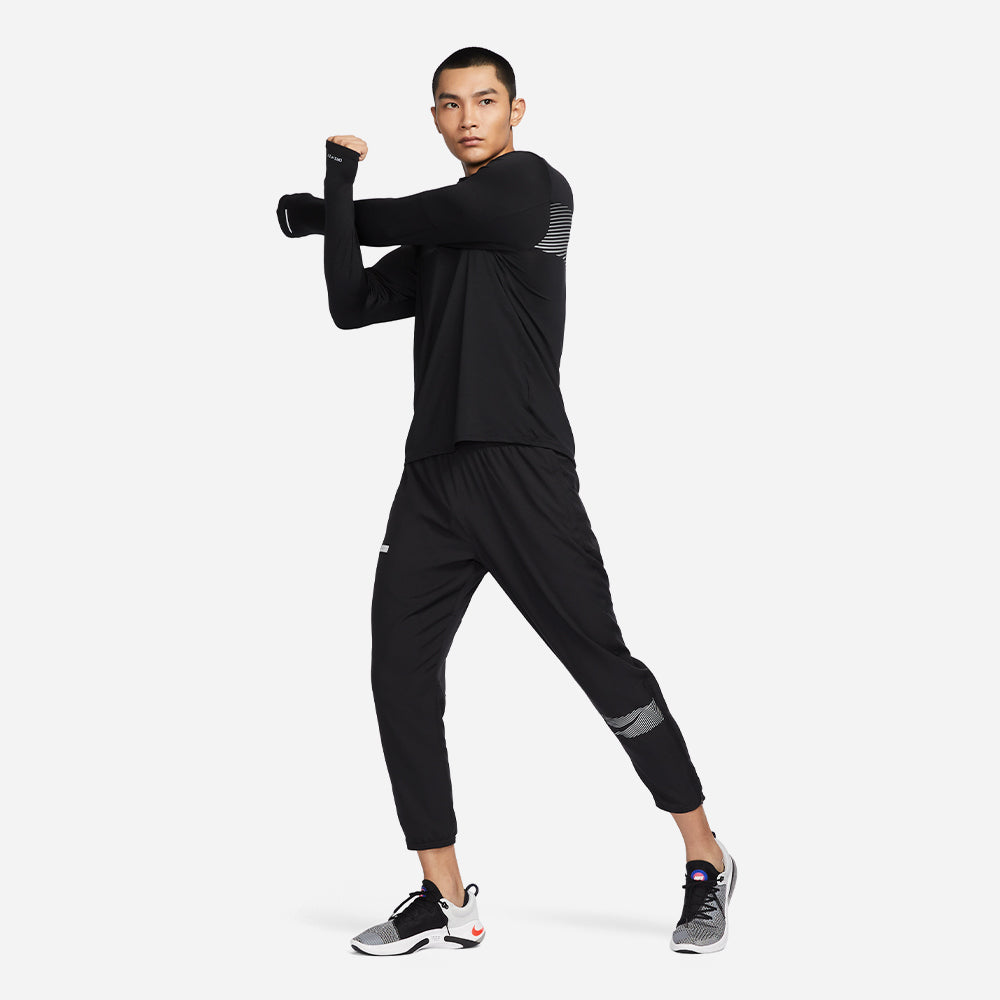 Quần Bó Thể Thao Nam Nike Dri-Fit Challenger Flash - Đen - Supersports Vietnam