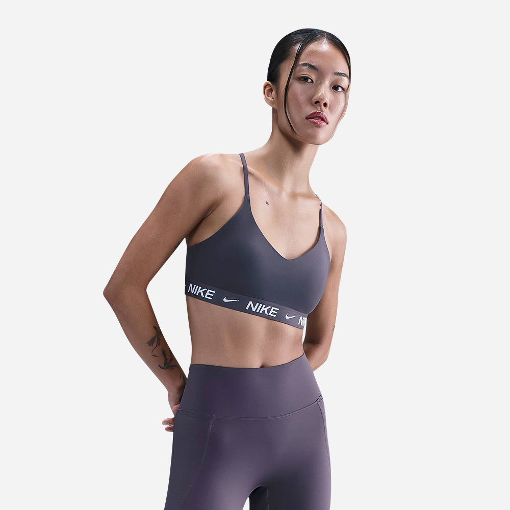 Áo Bra Thể Thao Nữ Nike Indy Light-Support - Tím - Supersports Vietnam