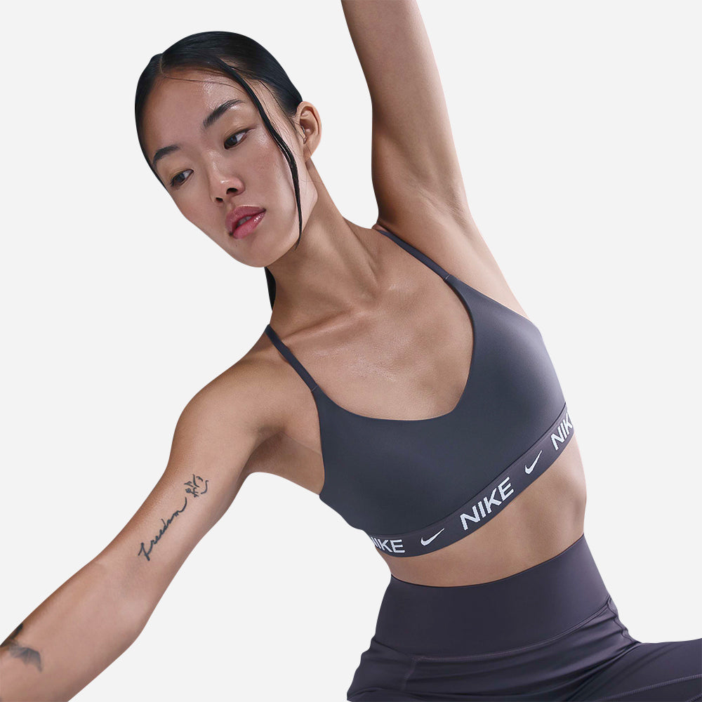 Áo Bra Thể Thao Nữ Nike Indy Light-Support - Tím - Supersports Vietnam