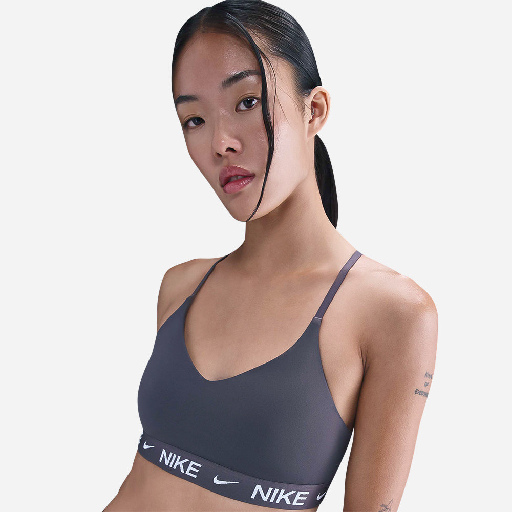 Áo Bra Thể Thao Nữ Nike Indy Light-Support - Tím - Supersports Vietnam