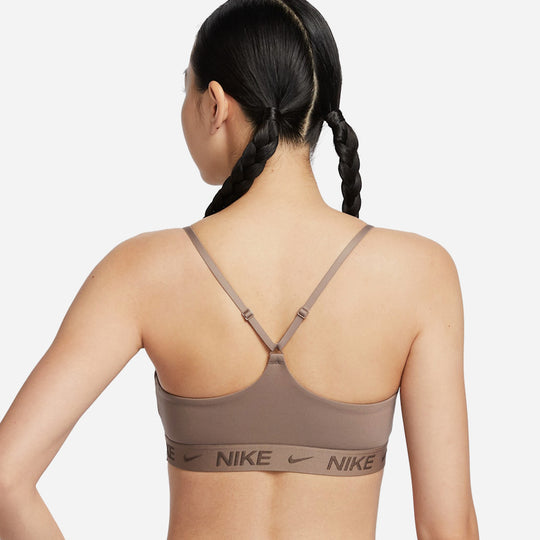 Áo Bra Thể Thao Nữ Nike Indy Light-Support Padded Adjustable - Nâu