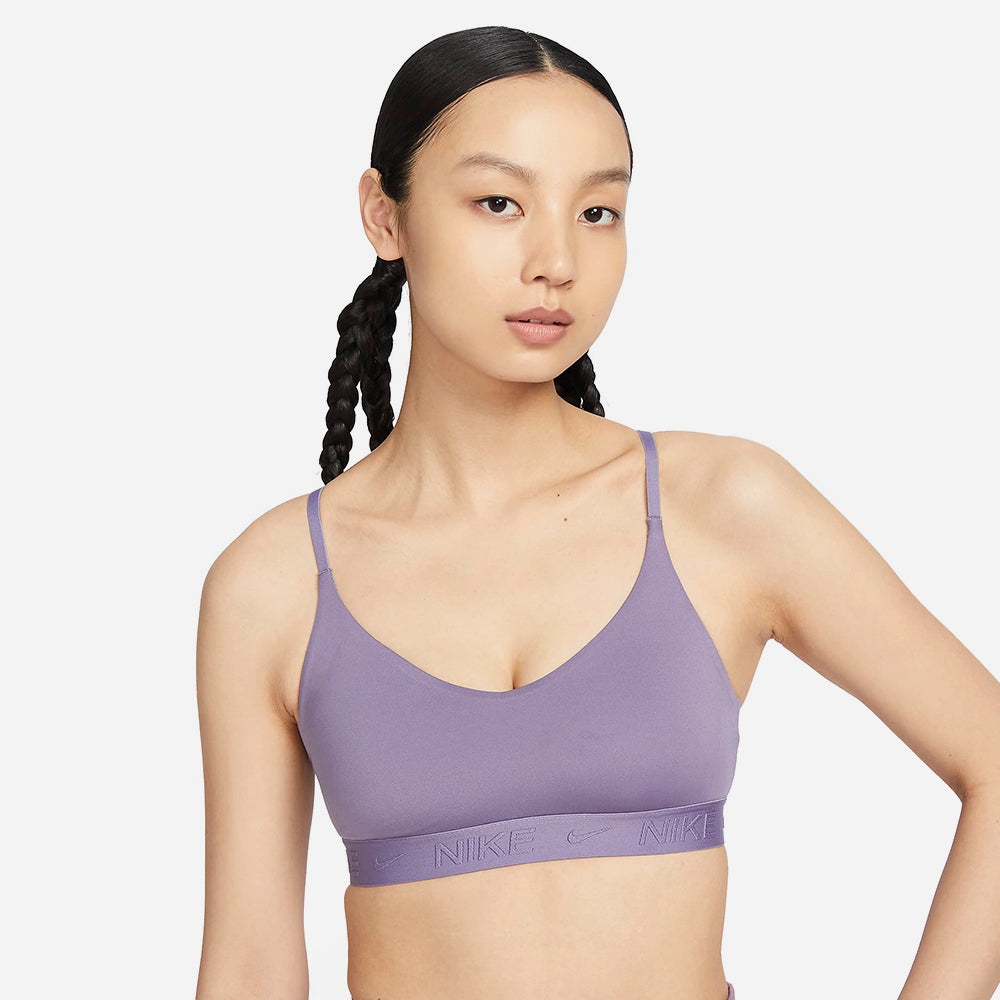 Áo Bra Thể Thao Nữ Nike Dri-Fit Indy - Tím - Supersports Vietnam