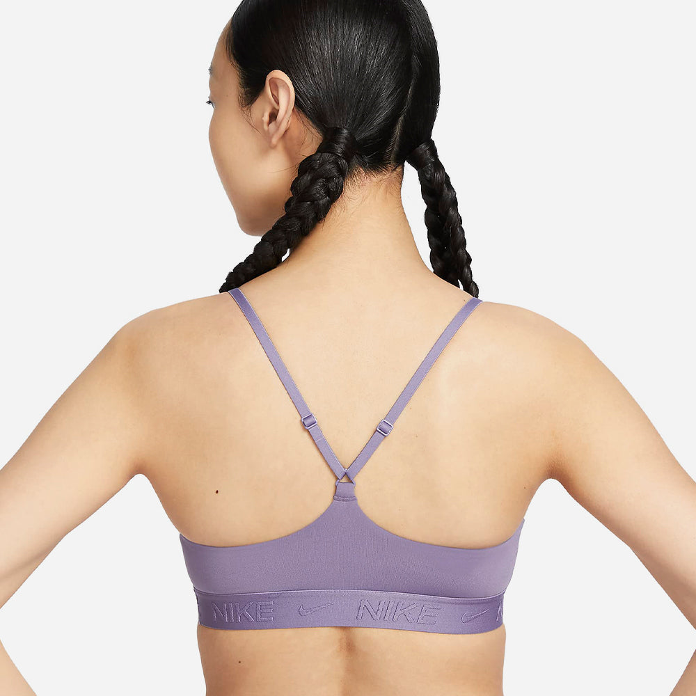 Áo Bra Thể Thao Nữ Nike Dri-Fit Indy - Tím - Supersports Vietnam