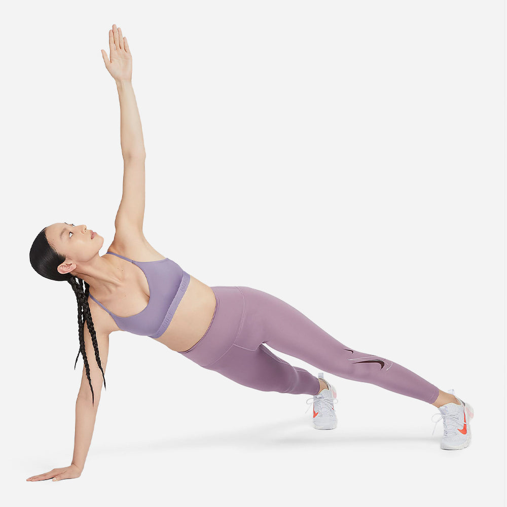 Áo Bra Thể Thao Nữ Nike Dri-Fit Indy - Tím - Supersports Vietnam