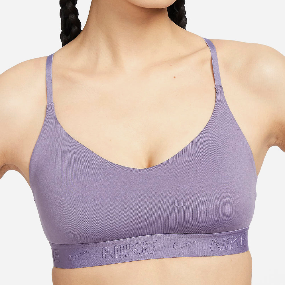 Áo Bra Thể Thao Nữ Nike Dri-Fit Indy - Tím - Supersports Vietnam