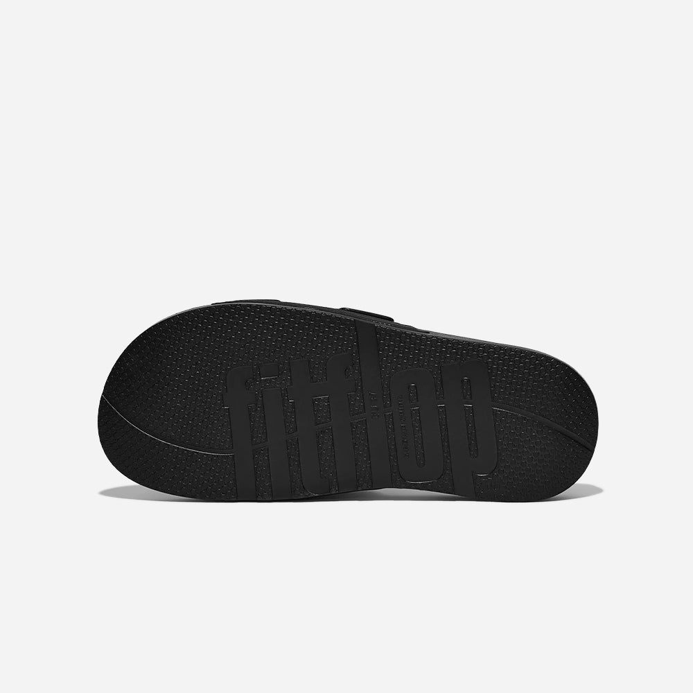 Dép Nữ Fitflop Iqushion Two-Bar Buckle - Đen - Supersports Vietnam