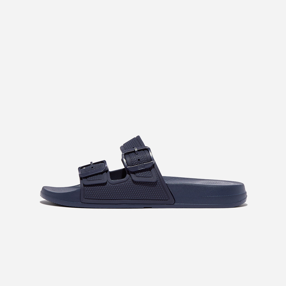 Dép Nữ Fitflop Iqushion Two-Bar Buckle - Xanh Navy - Supersports Vietnam