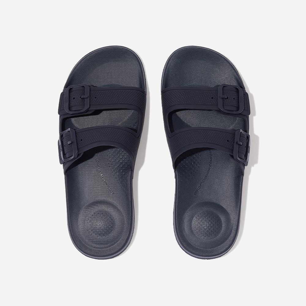 Dép Nữ Fitflop Iqushion Two-Bar Buckle - Xanh Navy - Supersports Vietnam