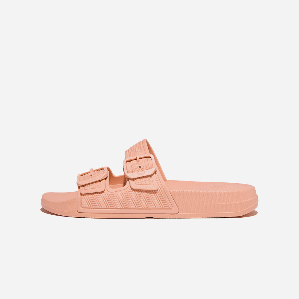 Dép Nữ Fitflop Iqushion Two-Bar Buckle - Cam San Hô - Supersports Vietnam