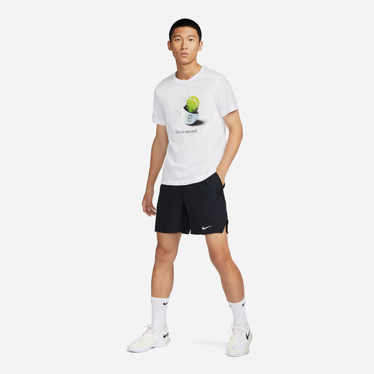 Quần Ngắn Thể Thao Nam Nike Court Victory 7 Inch - Đen