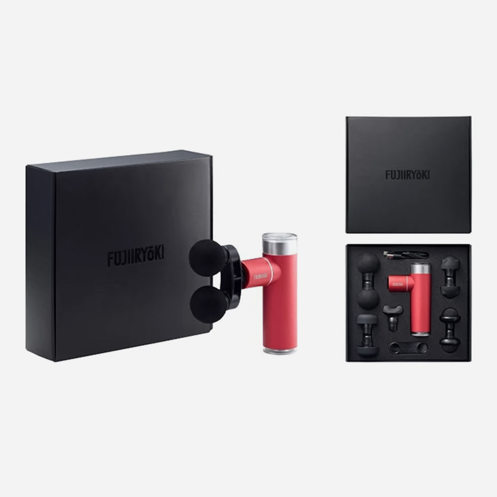 Máy Massage Cầm Tay Cao Cấp Nhật Bản Fujiiryoki Fg3800P - Đỏ - Supersports Vietnam