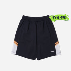 Quần Ngắn Thời Trang Trẻ Em Fila Basketball Warm-Up - Đen - Supersports Vietnam