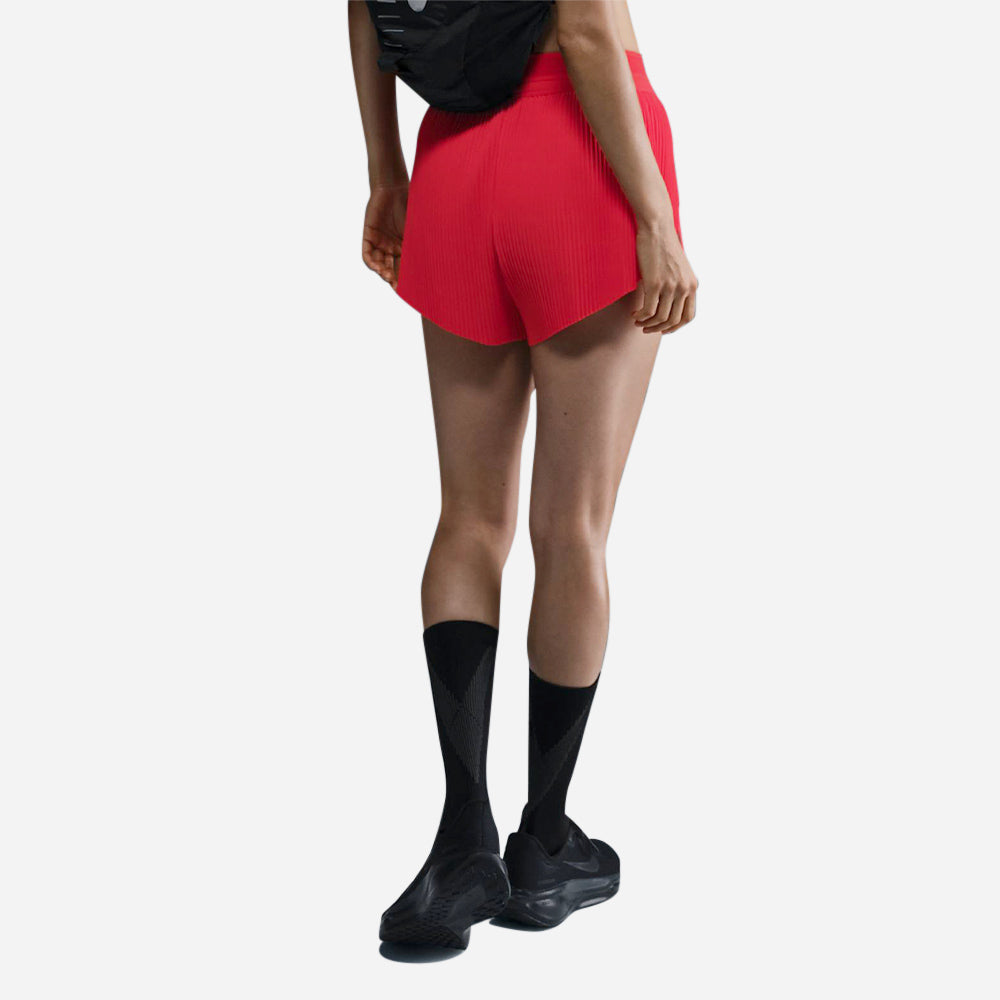 Quần Ngắn Nữ Nike Dri-Fit Adv Mid-Rise 3In - Đỏ - Supersports Vietnam