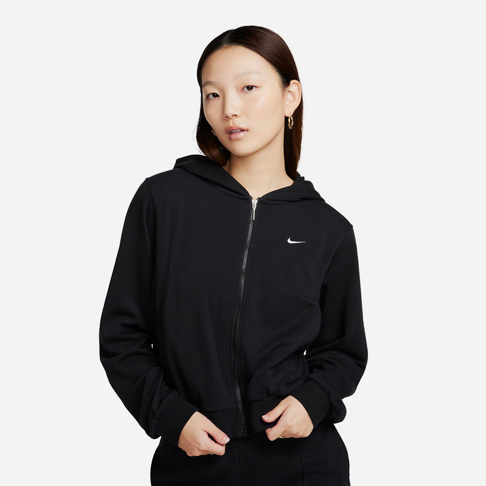 Áo Khoác Nữ Nike Asw Chill French Terry Full Zip - Đen - Supersports Vietnam