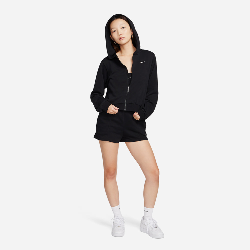 Áo Khoác Nữ Nike Asw Chill French Terry Full Zip - Đen - Supersports Vietnam