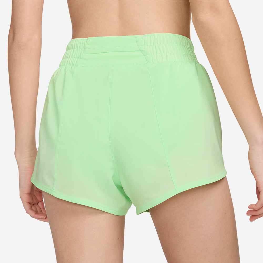 Quần Ngắn Thể Thao Nữ Nike One Dri-Fit Mid-Rise - Xanh Lá - Supersports Vietnam