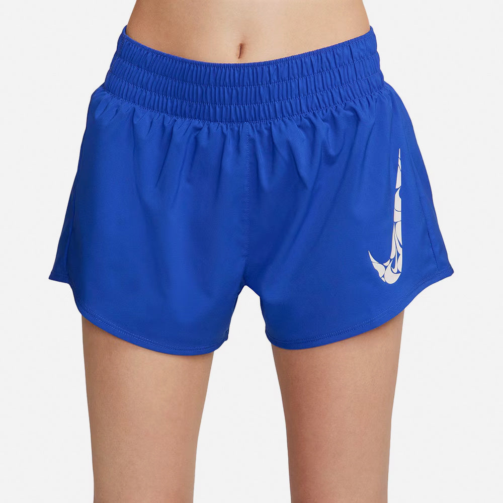 Quần Ngắn Thể Thao Nữ Nike One Swoosh Hbr Dri-Fit - Xanh Dương - Supersports Vietnam
