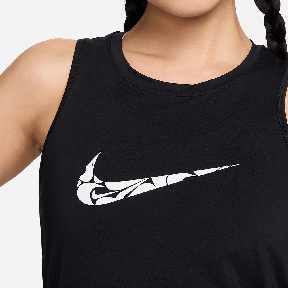 Áo Ba Lỗ Nữ Nike One Swoosh Hbr - Đen - Supersports Vietnam