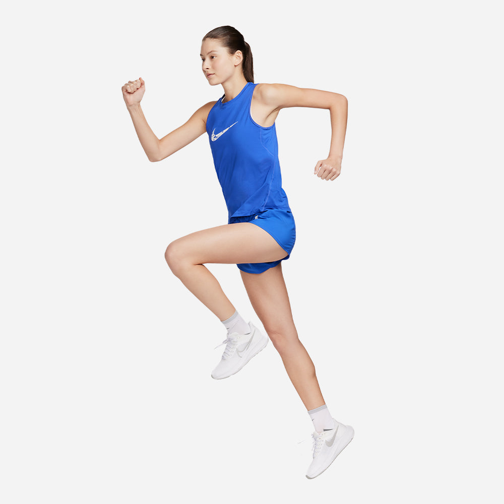 Áo Ba Lỗ Nữ Nike One Swoosh Hbr - Xanh Dương - Supersports Vietnam