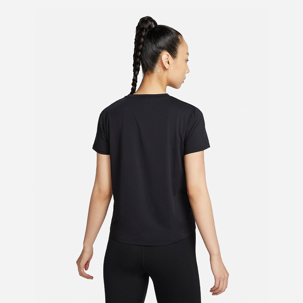Áo Tay Ngắn Nữ Nike One Classic Dri-Fit - Đen - Supersports Vietnam