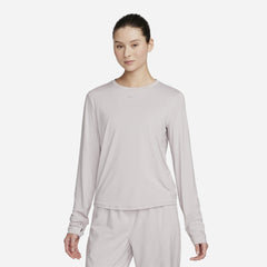 Áo Thun Nữ Nike One Classic Dri-Fit - Xám - Supersports Vietnam