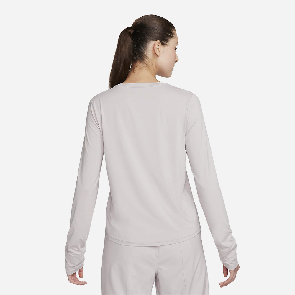 Áo Thun Nữ Nike One Classic Dri-Fit - Xám - Supersports Vietnam