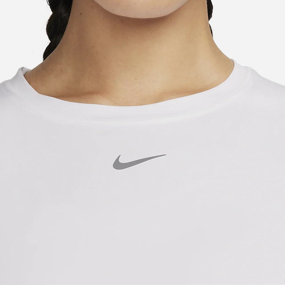 Áo Thun Nữ Nike One Classic Dri-Fit - Trắng - Supersports Vietnam