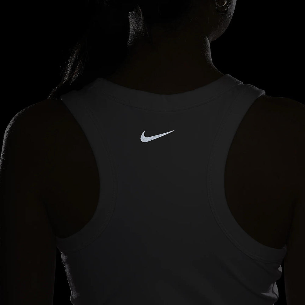 Áo Ba Lỗ Nữ Nike One Fitted Dri-Fit - Trắng - Supersports Vietnam