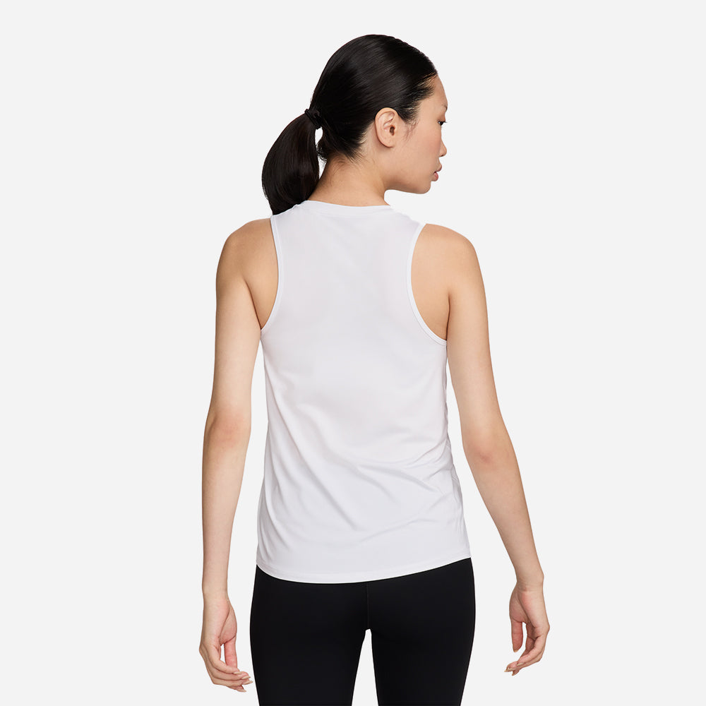 Áo Ba Lỗ Nữ Nike Dri-Fit One Classic - Trắng - Supersports Vietnam