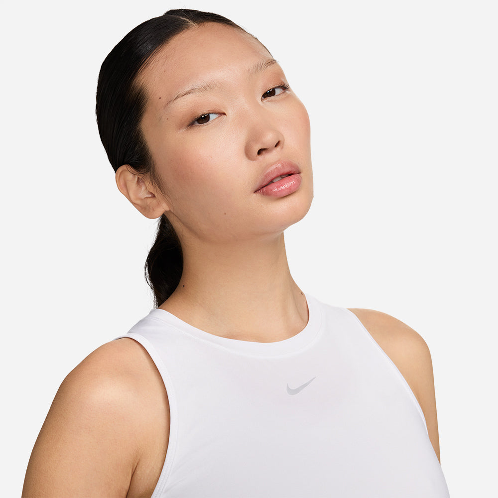 Áo Ba Lỗ Nữ Nike Dri-Fit One Classic - Trắng - Supersports Vietnam